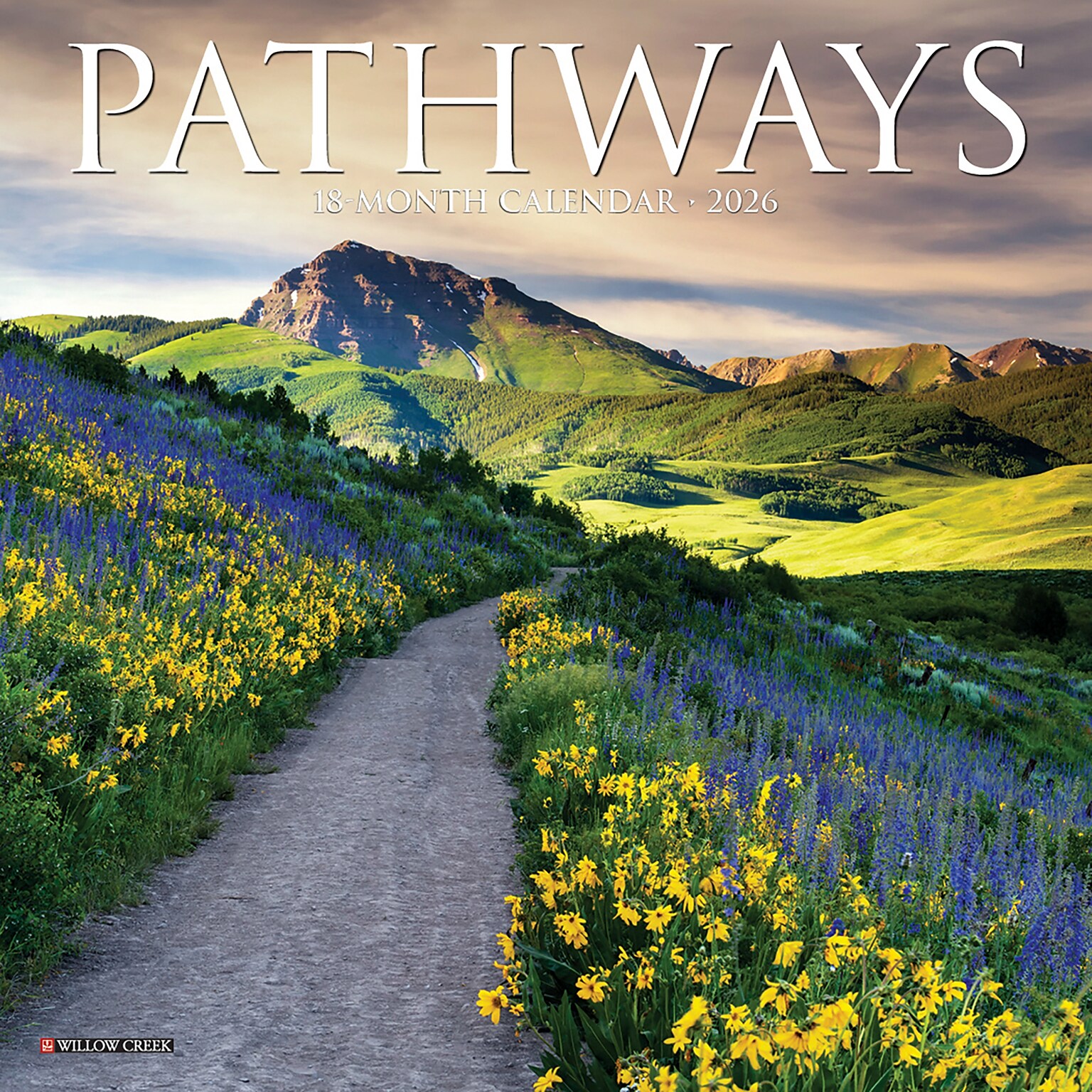2026 Willow Creek Pathways 7 x 7 Monthly Wall Calendar (53690)
