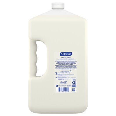 Softsoap Soothing Clean Liquid Hand Soap Refill, Aloe Vera Scent, 1 Gallon (201900)