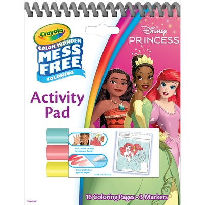 Crayola Color Wonder Disney Activity Book, 16 Pages, 3/Bundle (BIN757176)