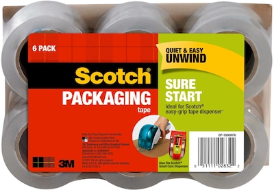 3M Scotch Super Strength Packaging Tape with Dispenser