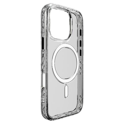 cellhelmet Magnitude Series MagSafe Phone Case for iPhone 16 Pro, Shock Absorbing, Crystal Clear (CM