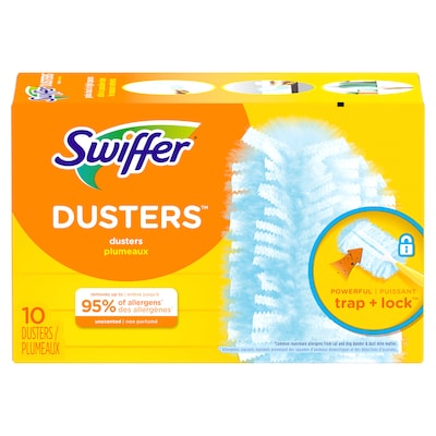 Swiffer Dusters Blend Kit (5/Box) with Swiffer Dusters Cloth Refills (10/Pack)