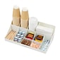 Mind Reader Anchor Collection 11 Compartment Condiment Organizer, White (COMORG-WHT)