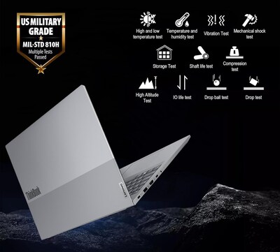 Lenovo ThinkBook 16 G6 16" Touchscreen Laptop, Intel Core i7-1355U, 16GB RAM, 1TB SSD, Windows 11 Pro, Silver (21KH00U2US-N)