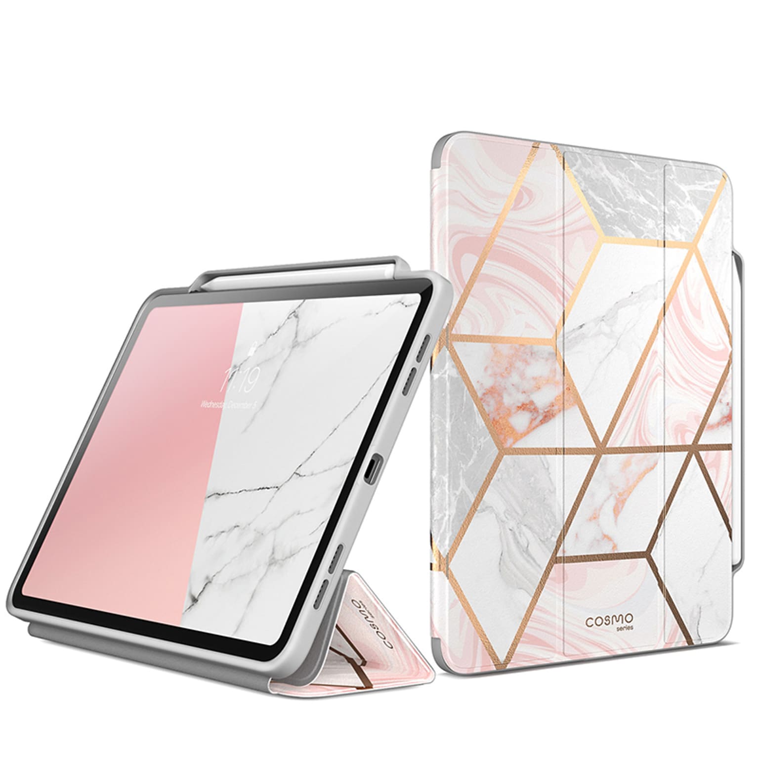 i-Blason Cosmo Plastic 13 Fashion Case for iPad Air 13, Marble