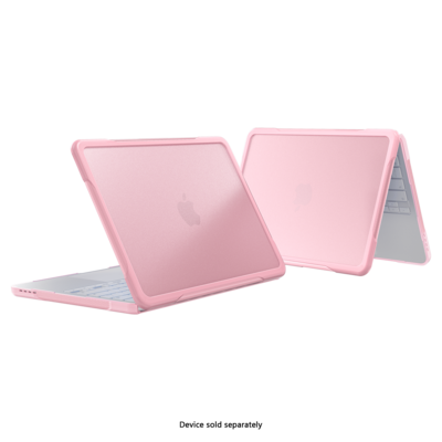 SaharaCase Raider Series Heavy Duty 13" MacBook Neo Case, Shock-Absorbing, Pink (LT00123)