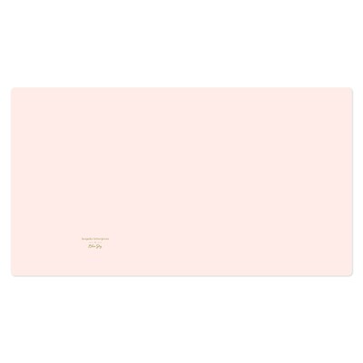 Blue Sky Letterpress 1-1/4" 3-Ring Binder, Camellia Orchid (155604)