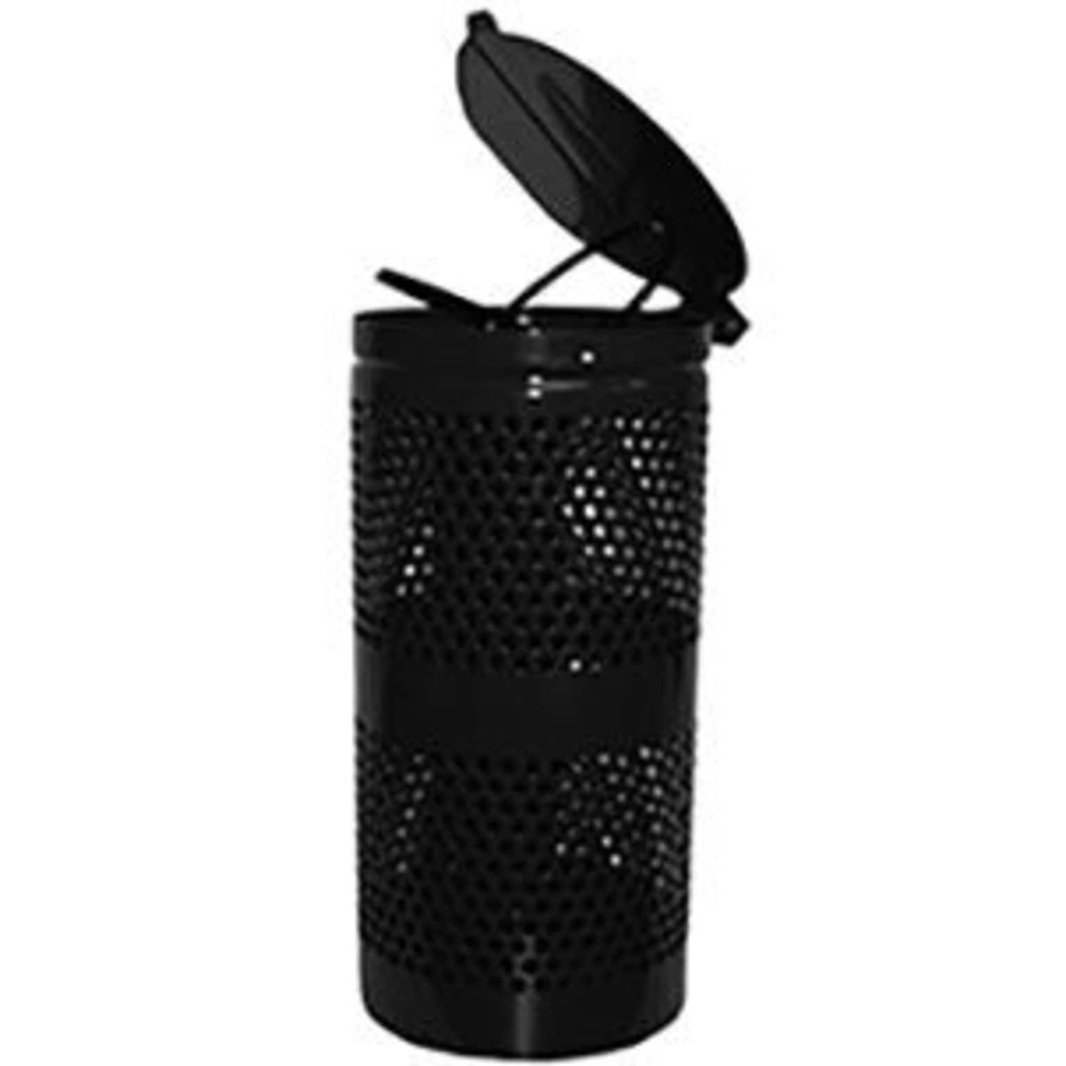 Poopy Pouch Waste Receptacle with Lid (PP-10GAL-WR-BL)