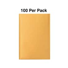 Coastwide Professional™ 7.88 x 10.75 Self-Sealing Bubble Mailer, #1, Kraft, 100/Pack (CW56642B)