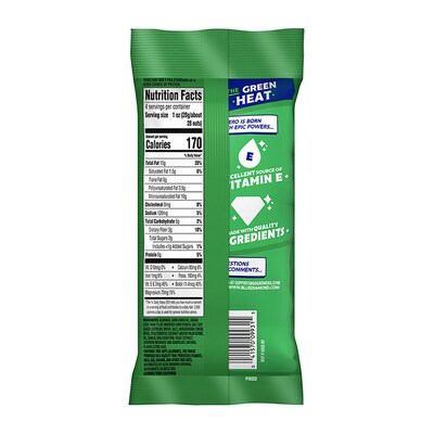 Blue Diamond Wasabi & Soy Sauce Almonds, 4 oz., 12 Bags/Pack (BLU09931)