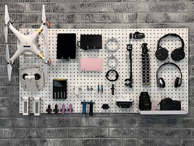 Triton Products DuraBoard 24" x 48" x 1/4" Pegboards, Set of 2 (DB-2)