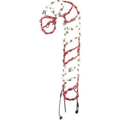 Fraser Hill Farm 3-Ft. LED Candy Cane with Stakes