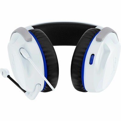 HP HyperX Cloud Stinger 2 Stereo Gaming Headset for Sony PlayStation, White/Blue (75X29AA)