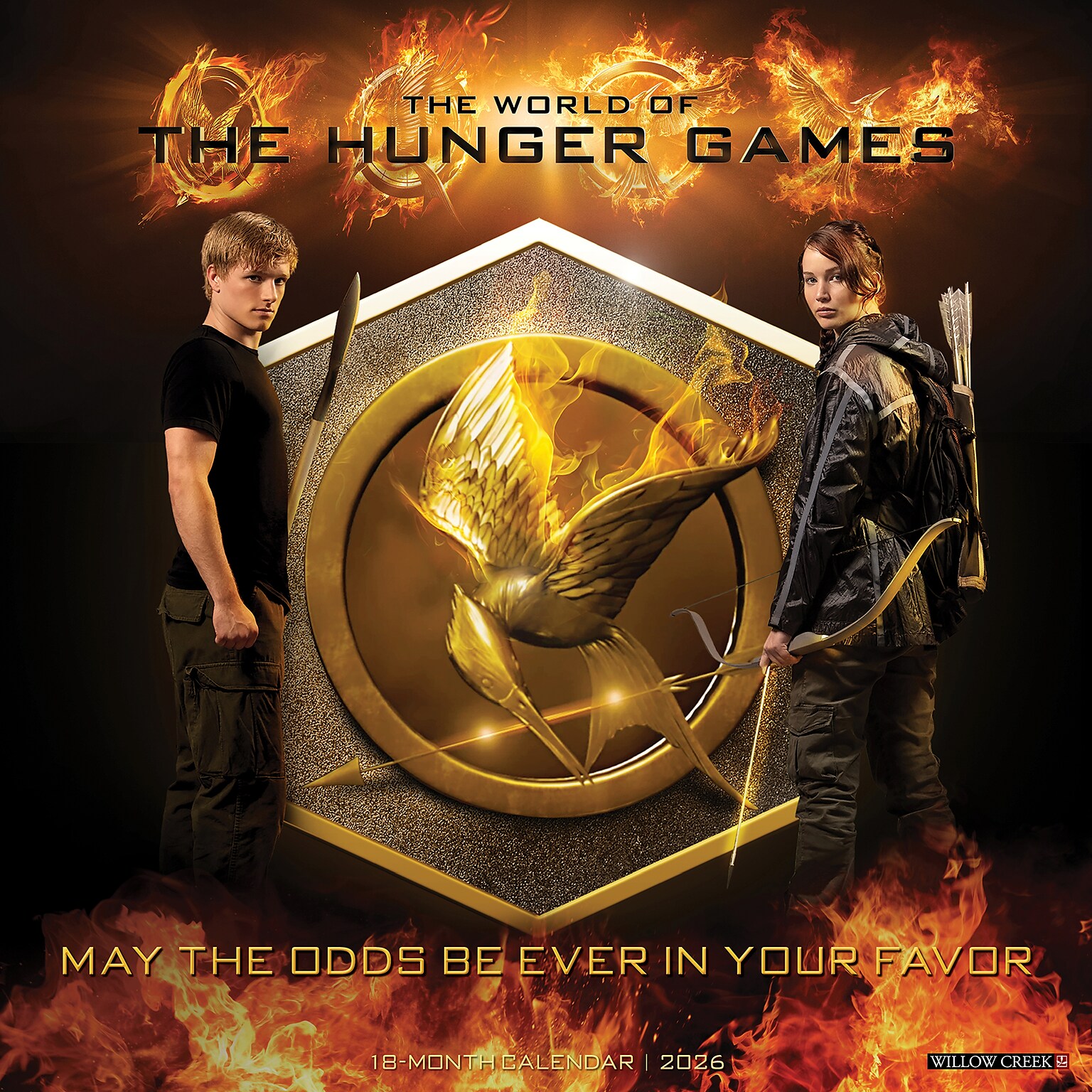 2026 Willow Creek Hunger Games 12 x 12 Monthly Wall Calendar (51535)