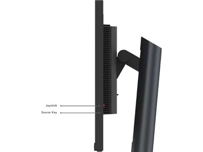 Lenovo ThinkVision P24h-30 23.8" 60 Hz LED Monitor, Black (63B3GAR6US)
