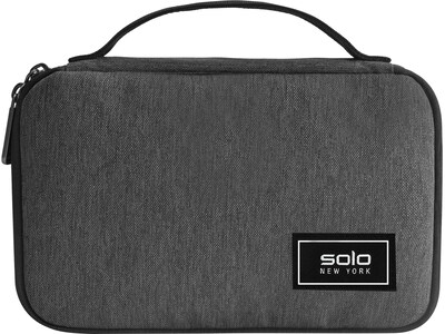 Solo New York Bridge RFID Polyester Travel Technology Case, Gray (UBN293-4/10)
