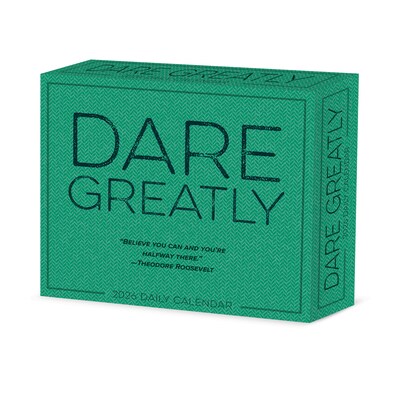 2026 Willow Creek Dare Greatly 6.2" x 5.4" Day-to-Day Calendar (54123)