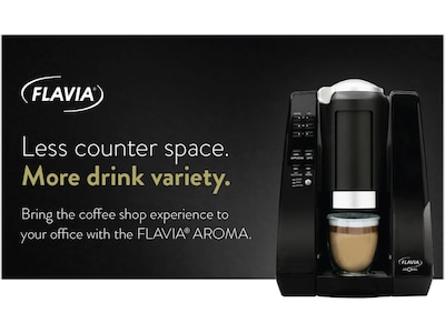 Flavia AROMA 10-Cup Commercial Automatic Coffee Maker, Black (18000564)