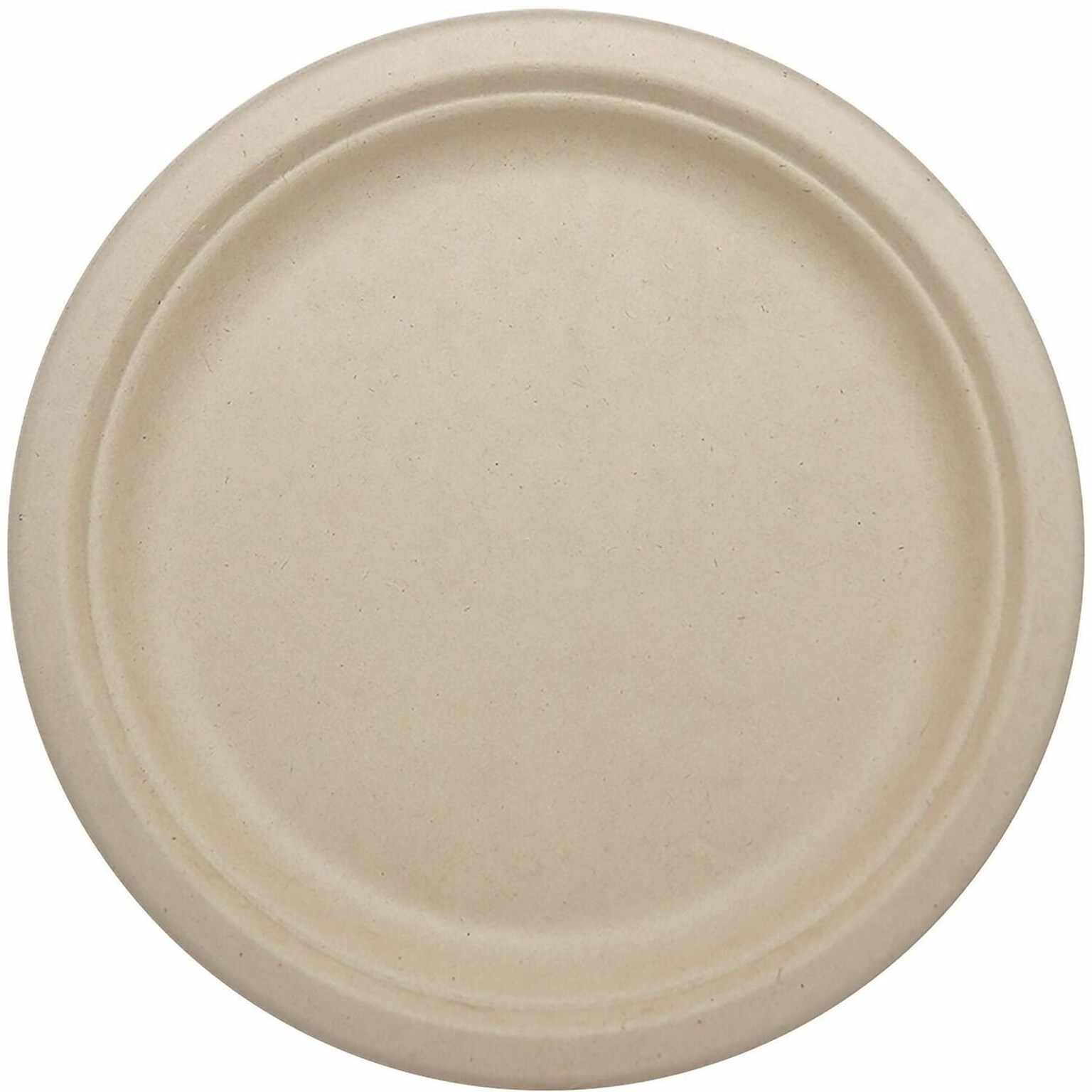 World Centric Plates, Natural, 1000 Plates/Pack (WORPLSCU9LFP)