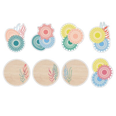 Carson Dellosa Education True to You Boho Accents Cut-Outs, 36/Pack, 3 Packs/Bundle (CD-120654-3)