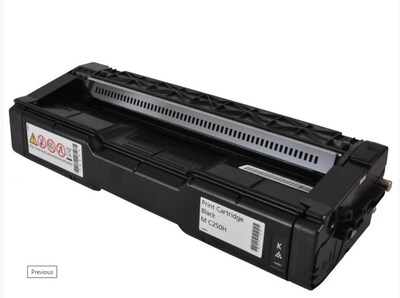 Ricoh 408336 Black Standard Yield Toner Cartridge