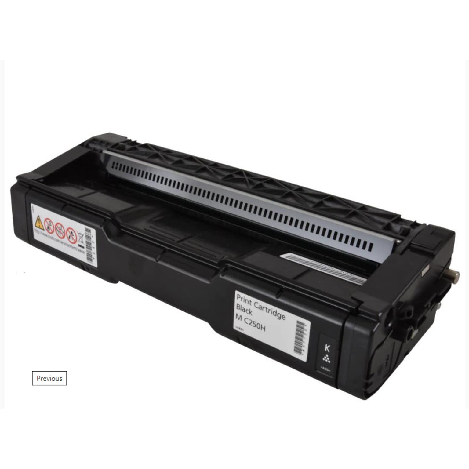 Ricoh 408336 Black Standard Yield Toner Cartridge