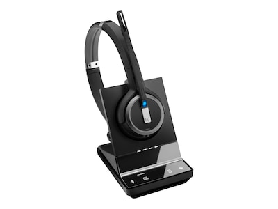 EPOS IMPACT SDW 5033T MS Mono Noise Cancelling Bluetooth Wireless On Ear Headset, Black (1001032)