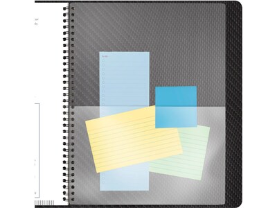 2025 AT-A-GLANCE Contemporary 9" x 11" Monthly Planner, Faux Leather Cover, Charcoal (70-260X-45-25)
