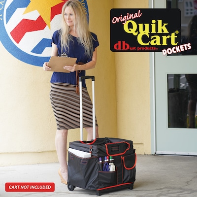 Dbest Quik Cart Pockets Organizer, Black (01-801)