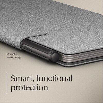 reMarkable Polymer Weave Book Folio for 7.3 Paper Pro Move Paper Tablet, Gray (RM11A-1000NW)
