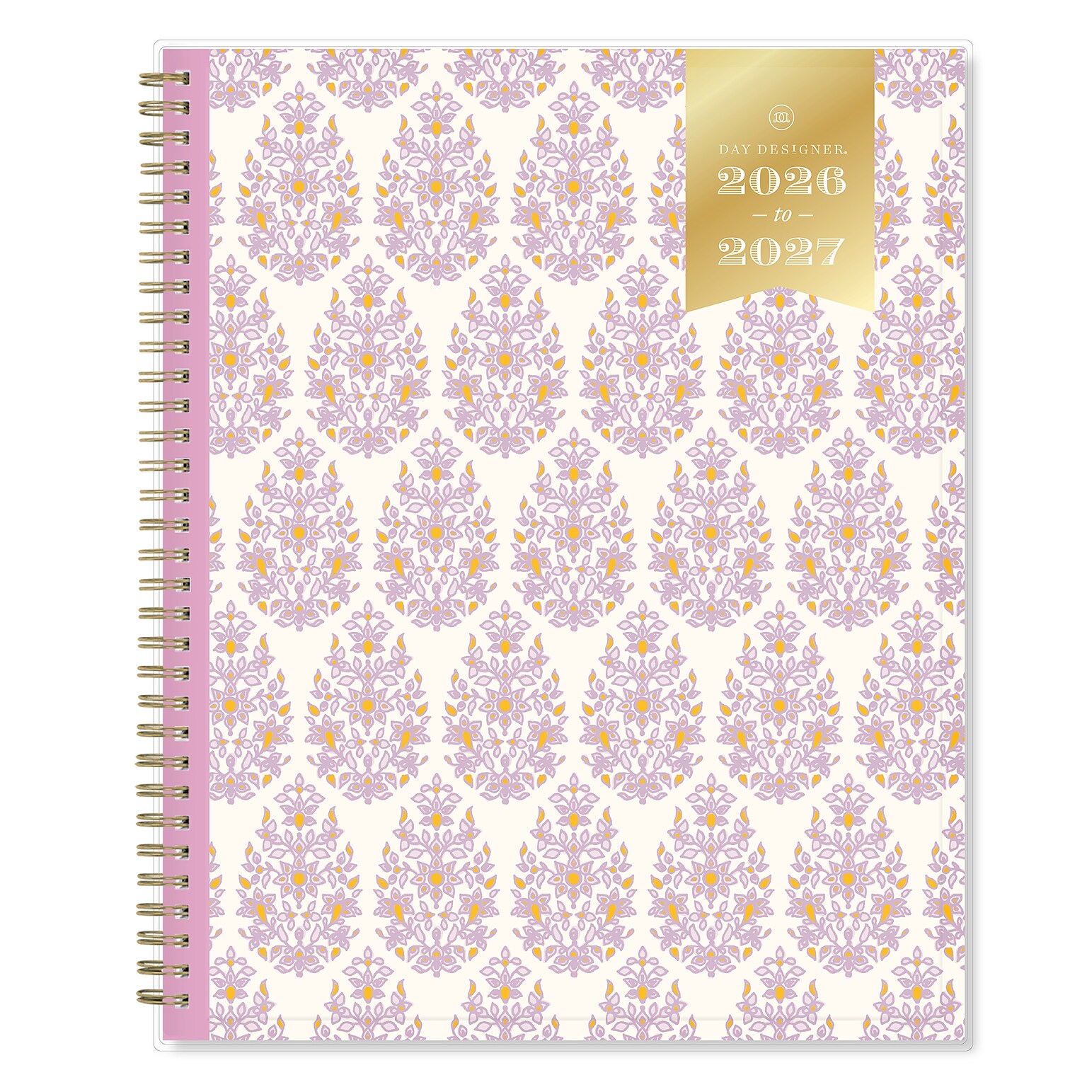 2026-2027 Blue Sky Day Designer Kerridge Lilac 8 x 11 Academic Year Weekly & Monthly Planner, Plastic Cover (158165)
