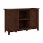 Bush Furniture Key West 30" Accent Cabinet with Doors and 4 Shelves, Bing Cherry (KWS146BC-03)