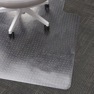 Quill Brand® Carpet Chair Mat, 36" x 48'', Crystal Clear (STP-17436)