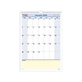 2024 AT-A-GLANCE QuickNotes 12 x 17 Monthly Wall Calendar, Blue/Yellow (PM52-28-24)