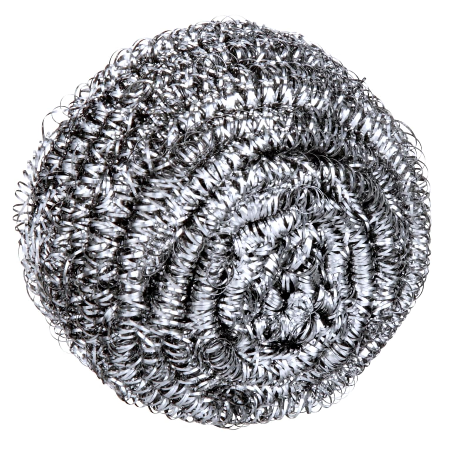 Scotch-Brite Heavy Duty Stainless Steel Scrubber, Gray/Silver (84)