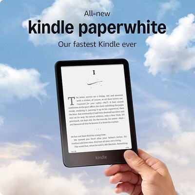 Amazon Kindle Paper 7" Tablet, WiFi, Fire OS, Black (53-034930)