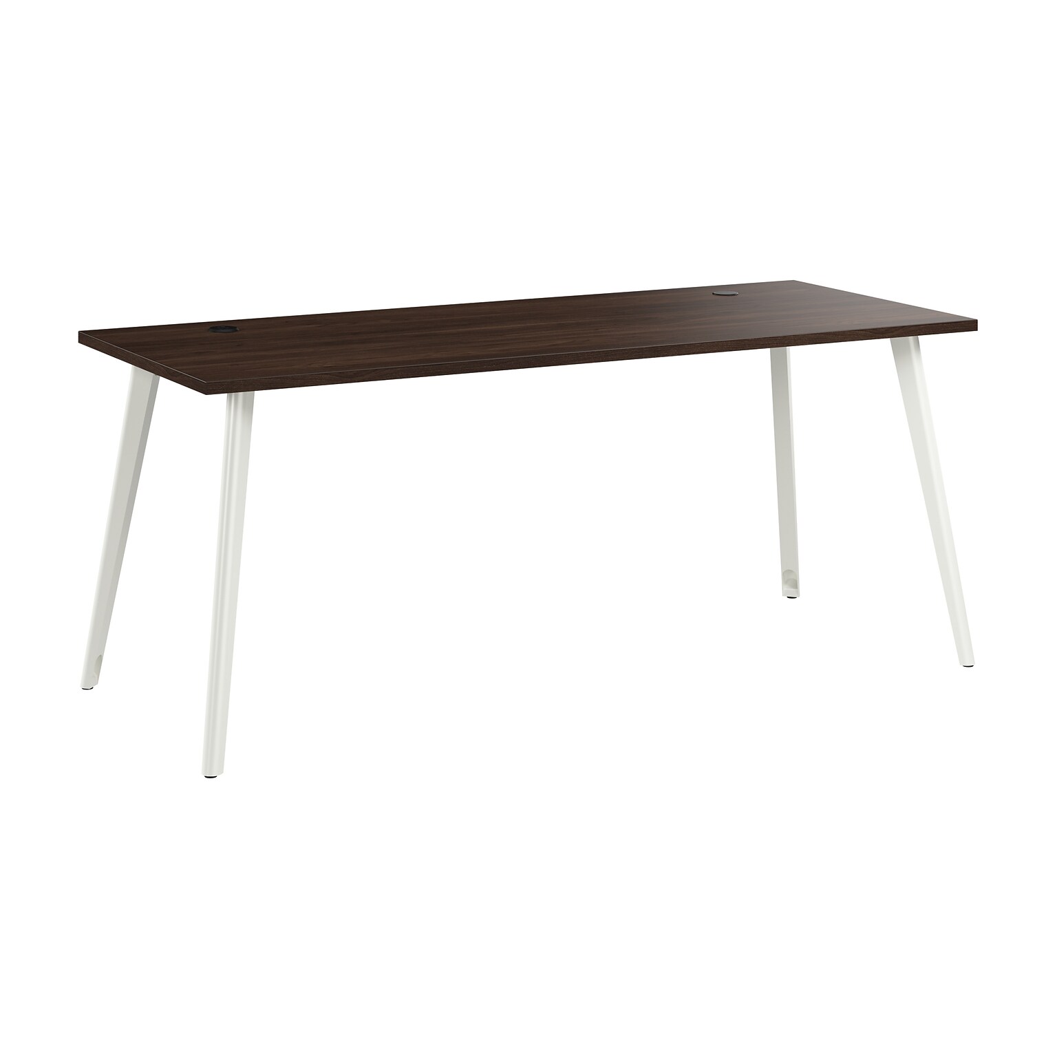 Bush Business Furniture Vista 72W Computer Desk, Black Walnut (VSD172BW)