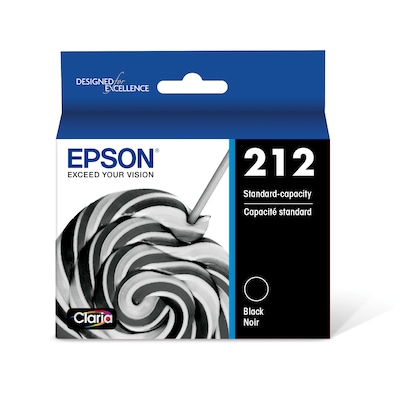 Epson T212 Black Standard Yield Ink Cartridge (T212120-S)