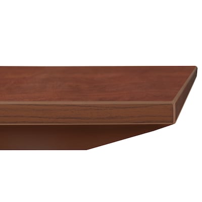 Regency Array 96"W x 48"D Conference Table With Grommet, Cherry/Black (ACT9648CHBK)