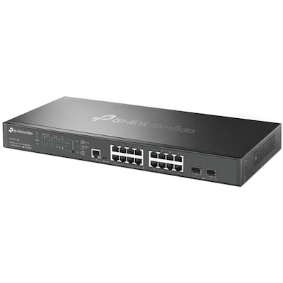 TP-Link Omada 18-Port Multi-Gigabit PoE Managed, 10G, Black (SG3218XP-M2)