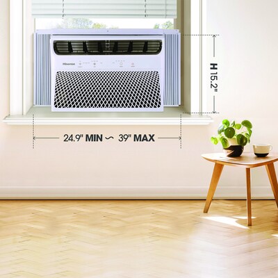 Hisense 115-Volt 12000 BTU Window Air Conditioner with Remote, WiFi Enabled, White (AAW12CW26)