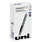 uniball 207 Needle Retractable Gel Pens, Medium Point, 0.7mm, Blue Ink, Dozen (1736098)