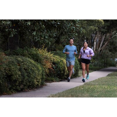 Garmin Forerunner 165 Smartwatch, GPS, 43mm, Berry & Lilac Silicone Band (010-02863-33)