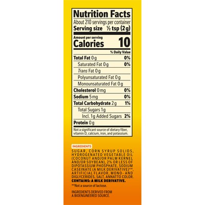 Coffee-mate Coffee Creamer, Hazelnut, 15 oz Powder Creamer, 12/Carton