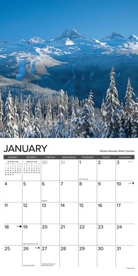 2026 Willow Creek Canada 12" x 12" Monthly Wall Calendar (55694)