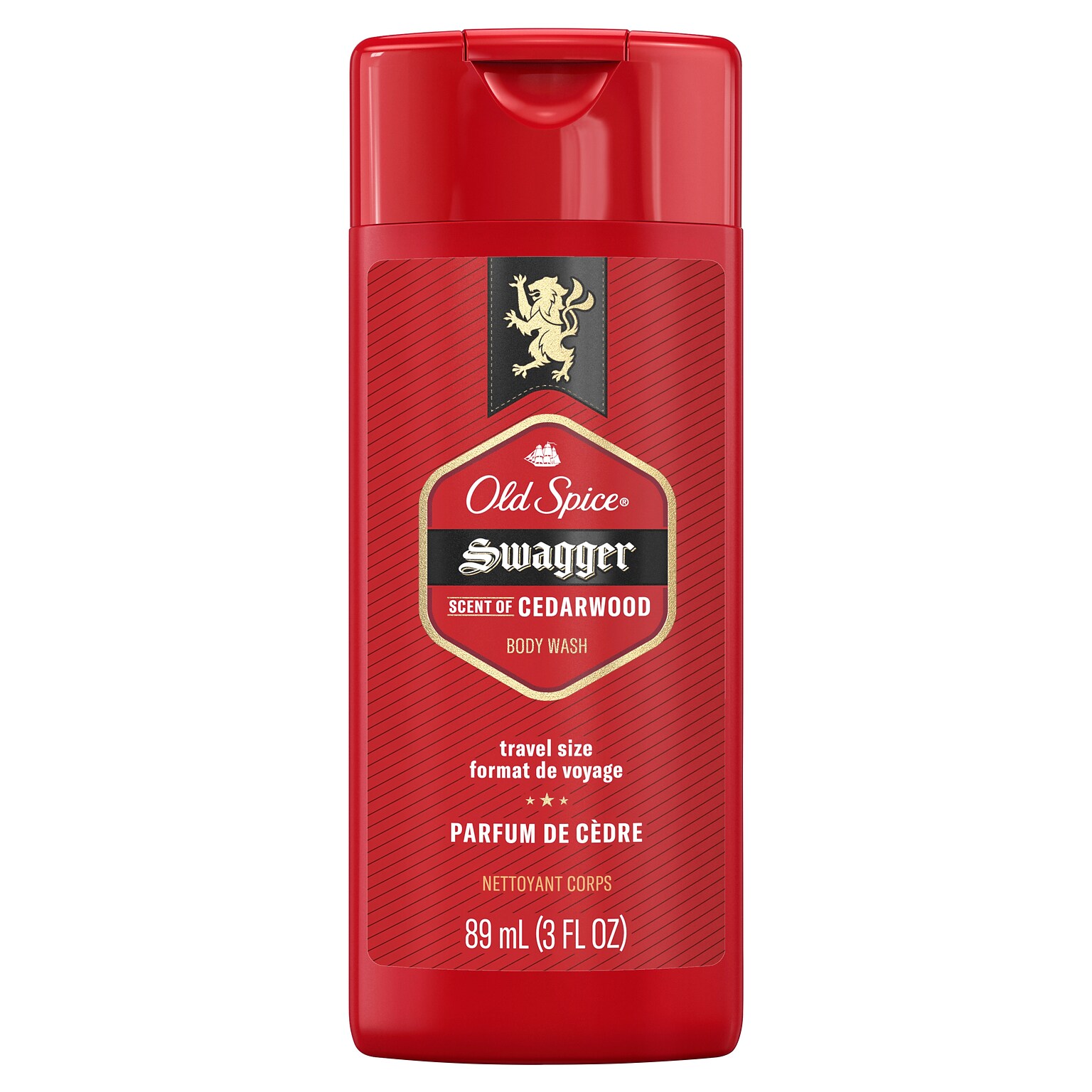 Old Spice Red Zone Body Wash, Swagger Scent, 3 fl. oz., 24/Carton (86423)
