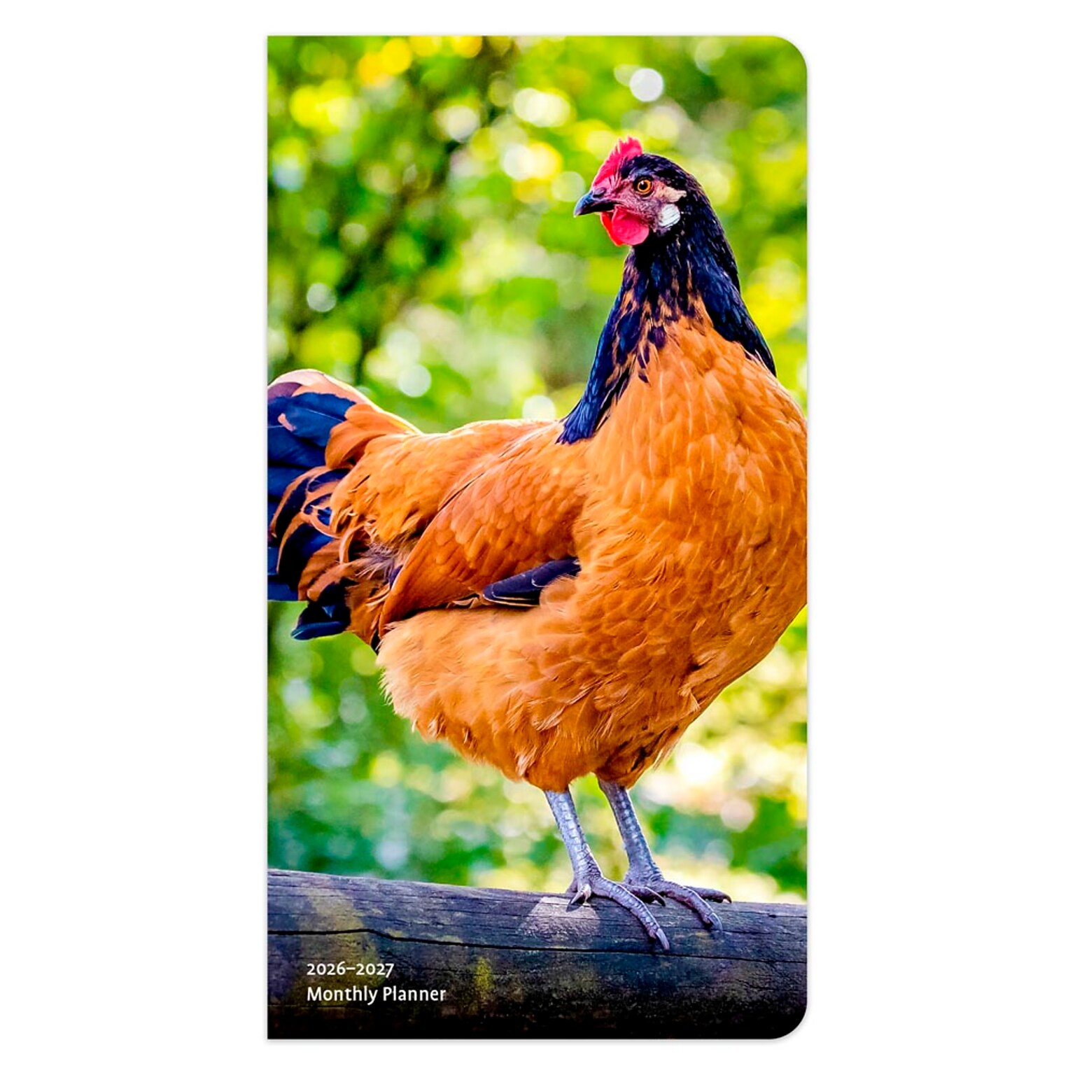 2026-2027 BrownTrout Chickens 3.5 x 6.5 Monthly Planner (9798330702886)