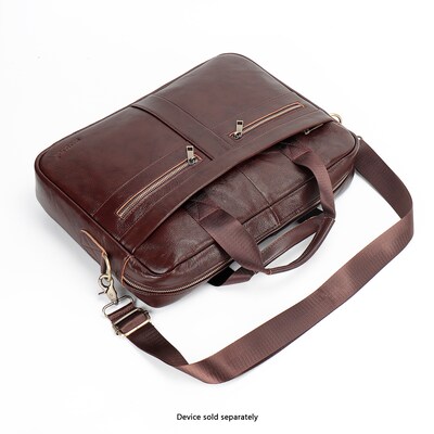 SaharaCase 16" Leather Laptop Bag, Oxford Brown (LT00082)