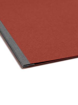 Smead Premium Pressboard 2-Prong Report Cover, Letter Size, Red (81752)