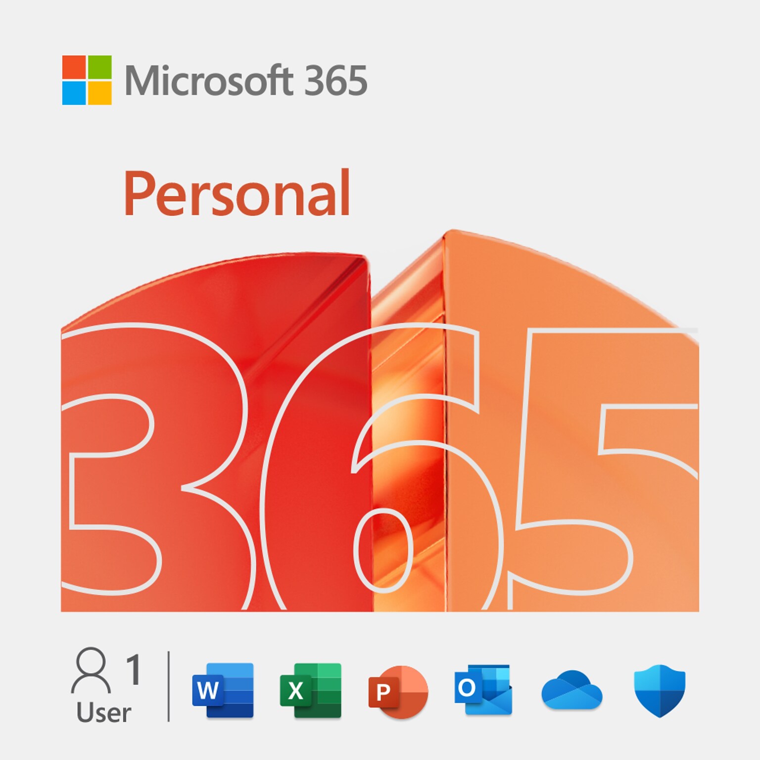 Microsoft 365 Personal 12-Month Subscription for PC/Mac, 1 User, Download (INCEKDMS800V007)